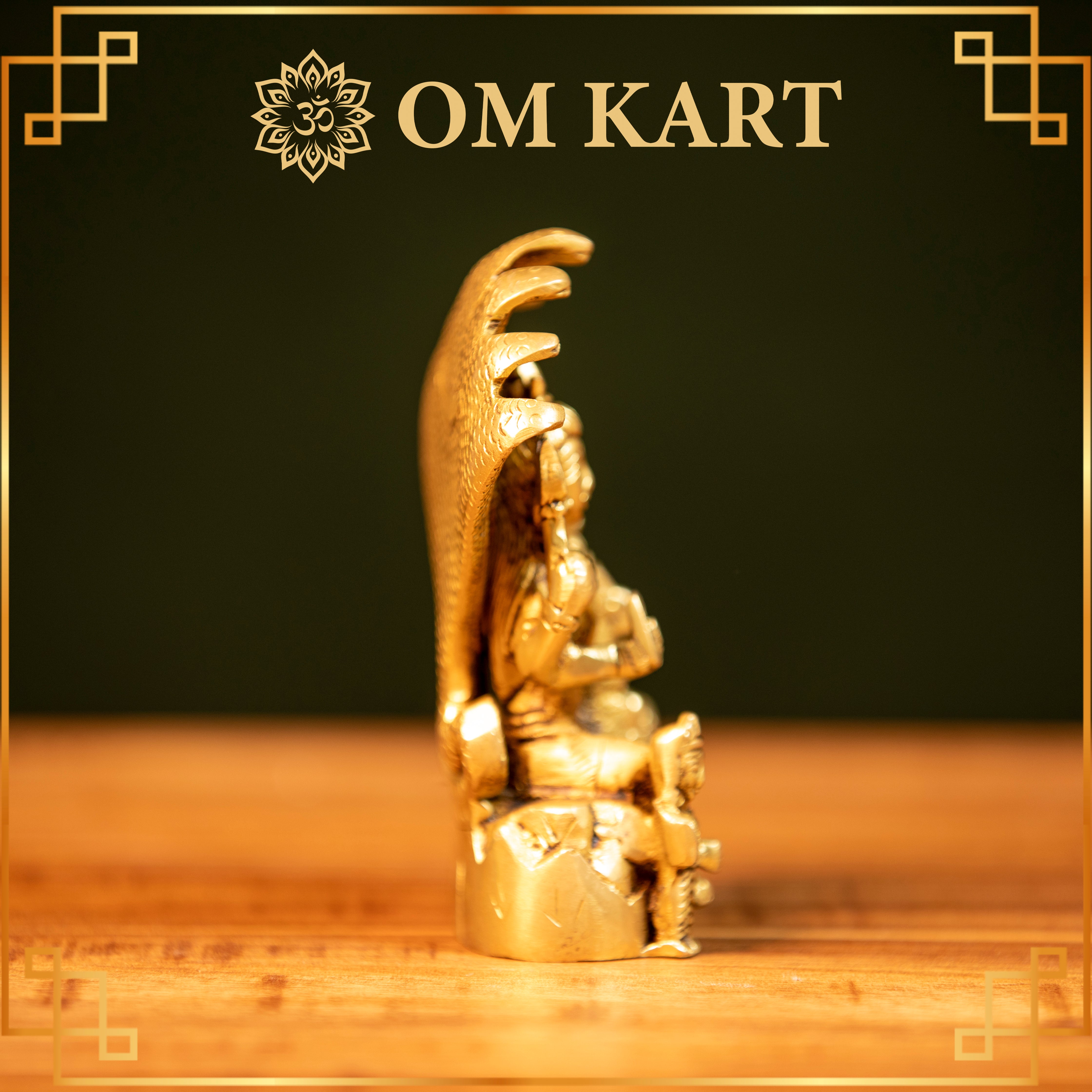 Pure Brass Lord Shiva Parivar Idol