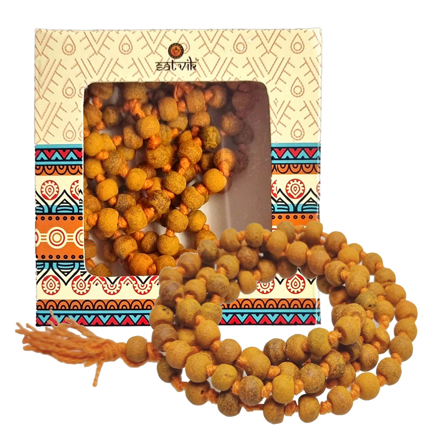 Natural Haldi (Turmeric ) Jaap Mala (108 Beads