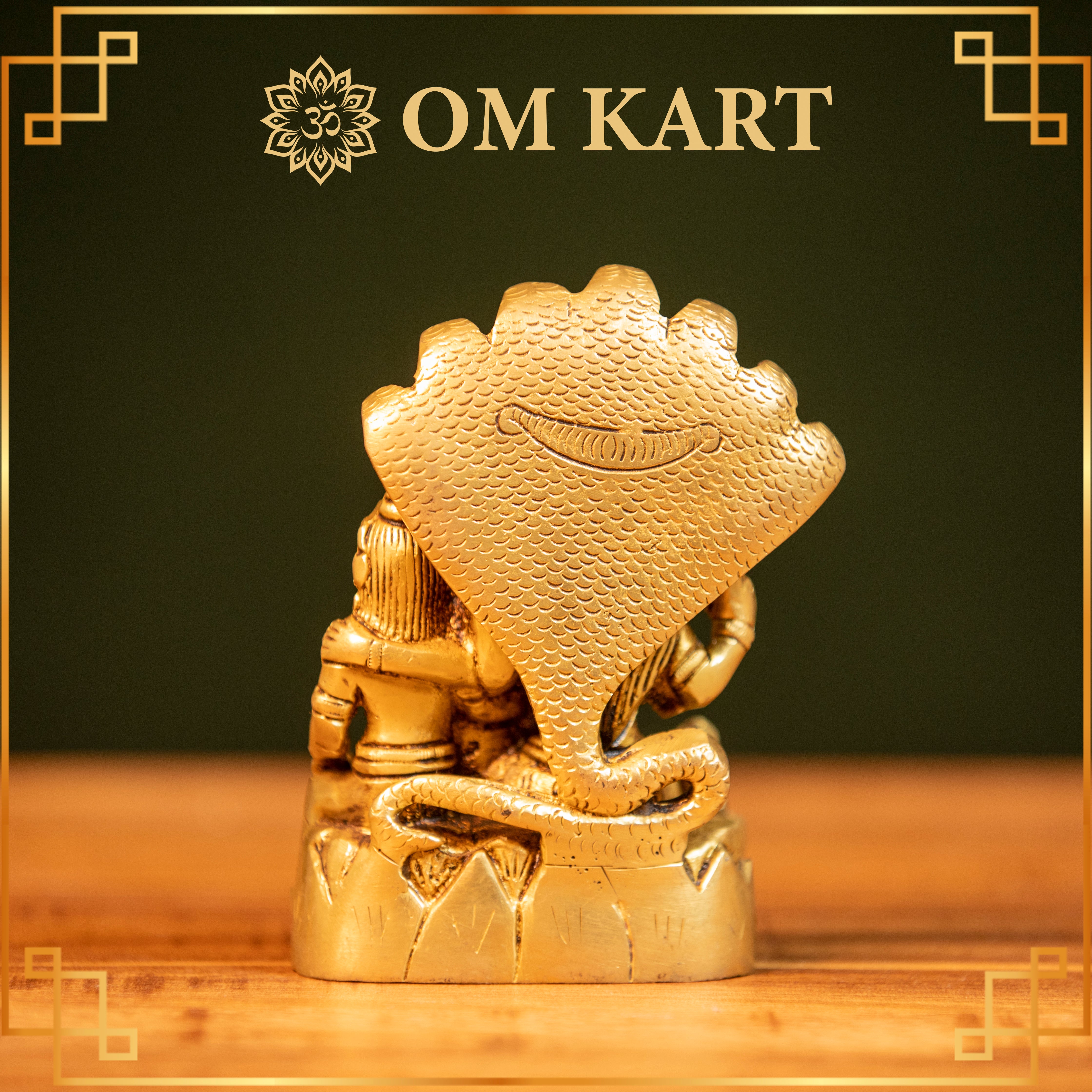 Pure Brass Lord Shiva Parivar Idol