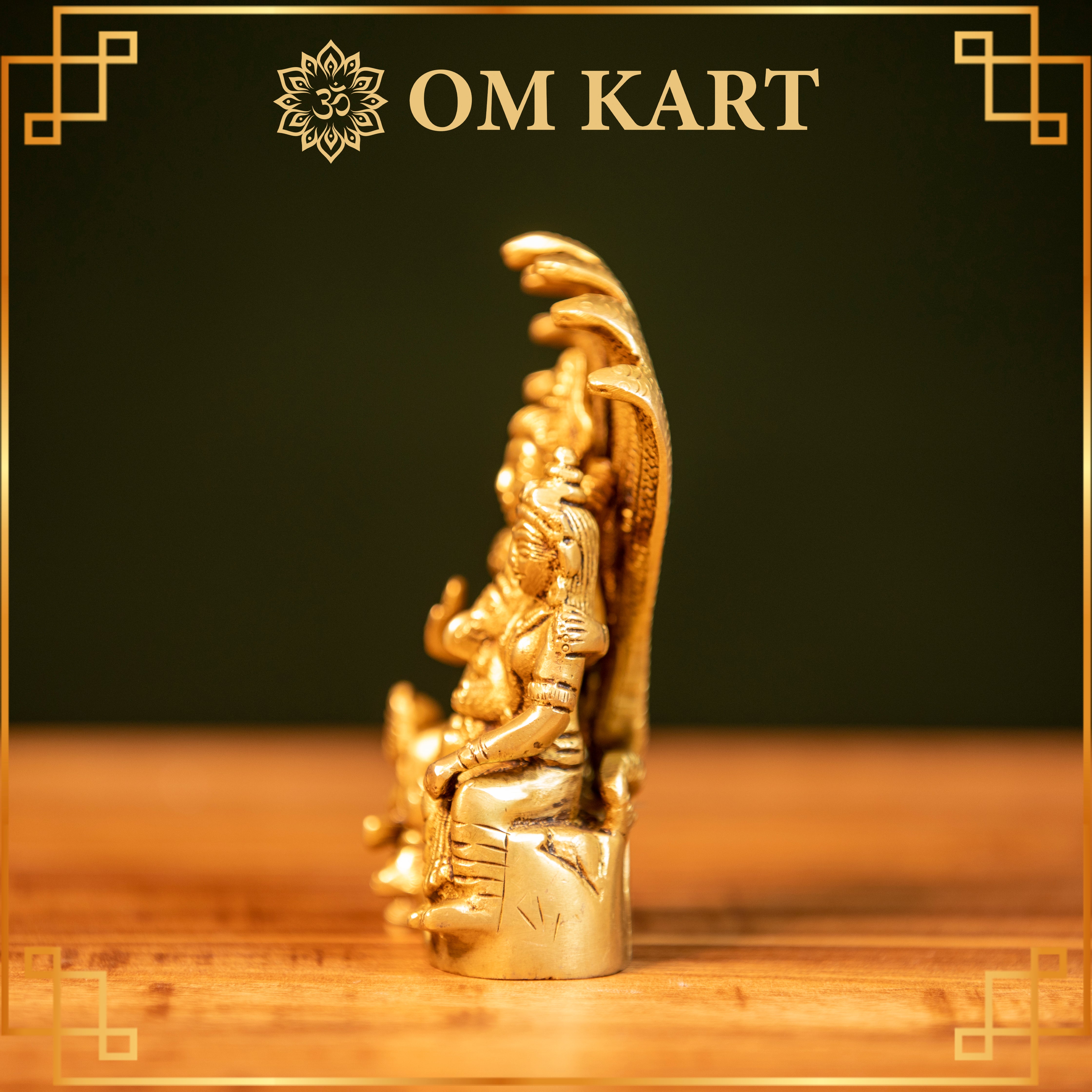 Pure Brass Lord Shiva Parivar Idol