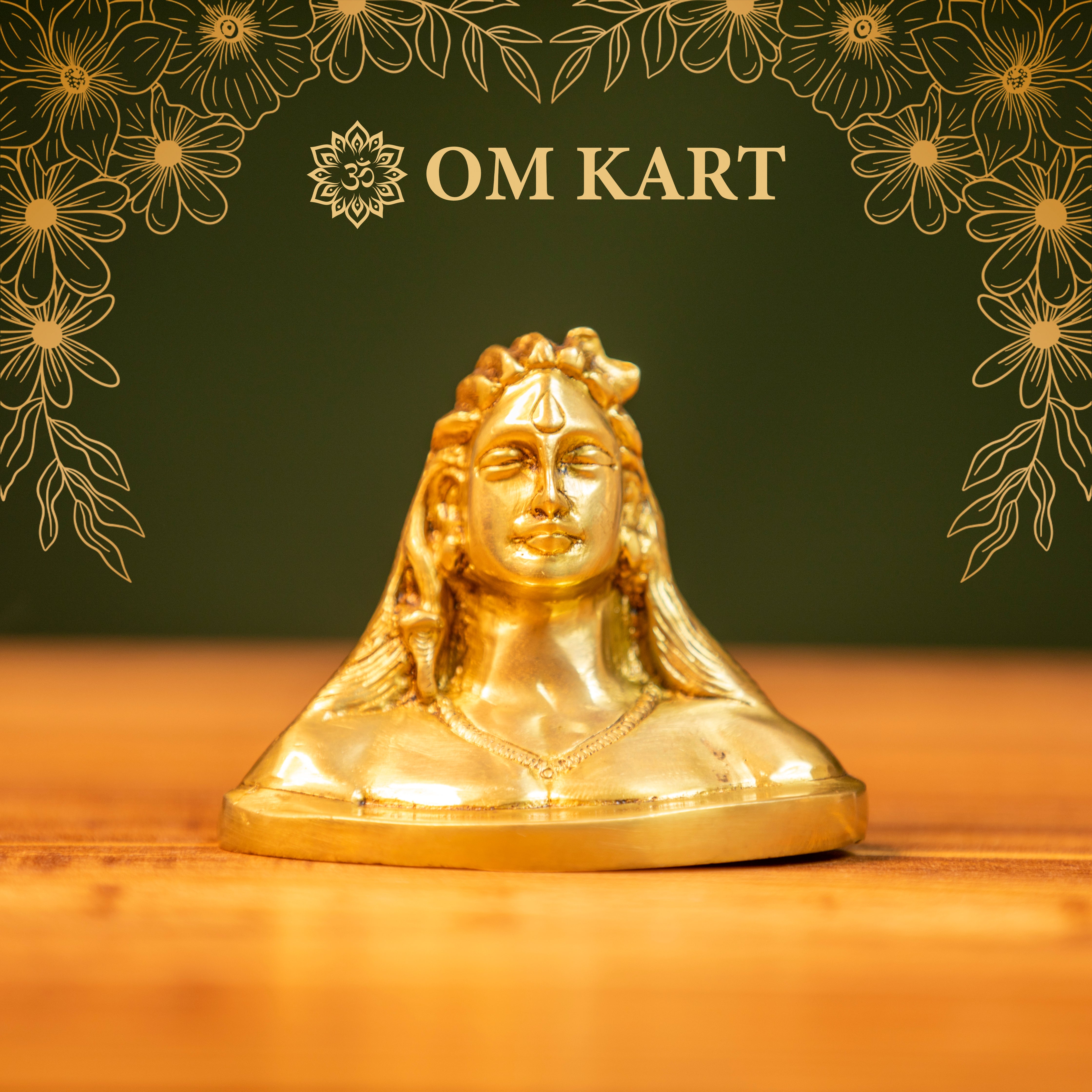 Pure Brass Lord Shiva Idol