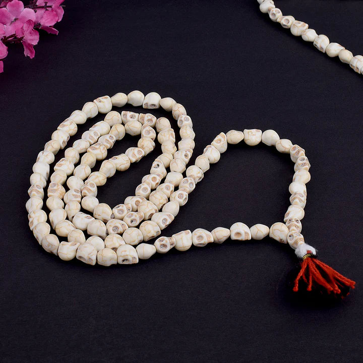 Narmunda Jaap Mala 108 Beeds (Skull Mala)