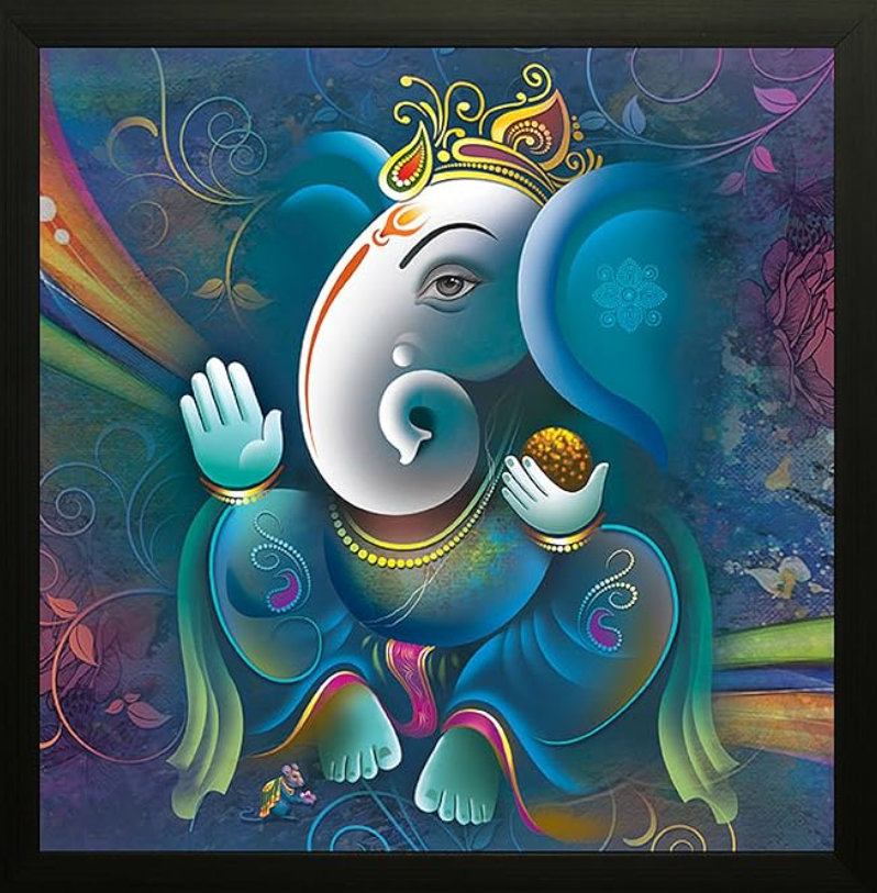 Lord Ganesha Painting