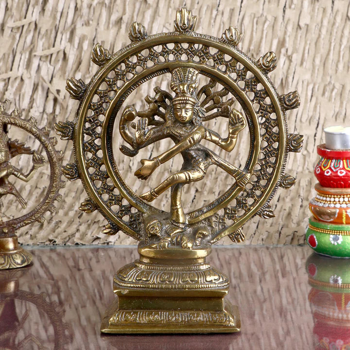 Brass Natraj Idol