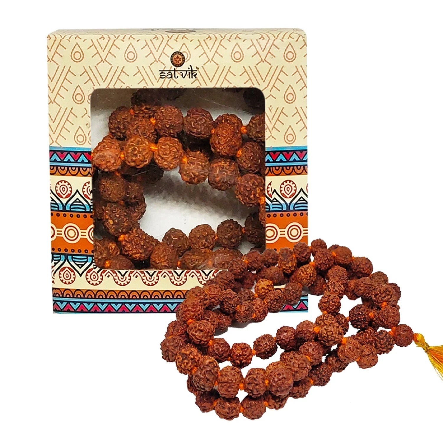 Panchmukhi Rudraksh Jaap Mala (108+1Beads)