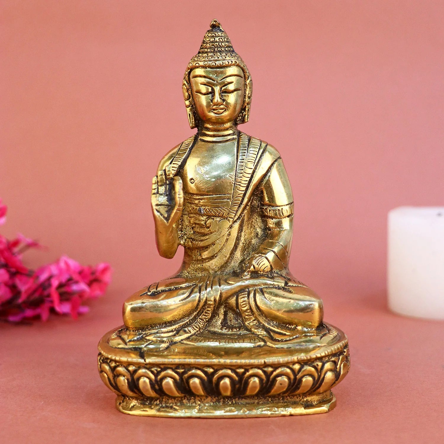 Brass Buddha Idol