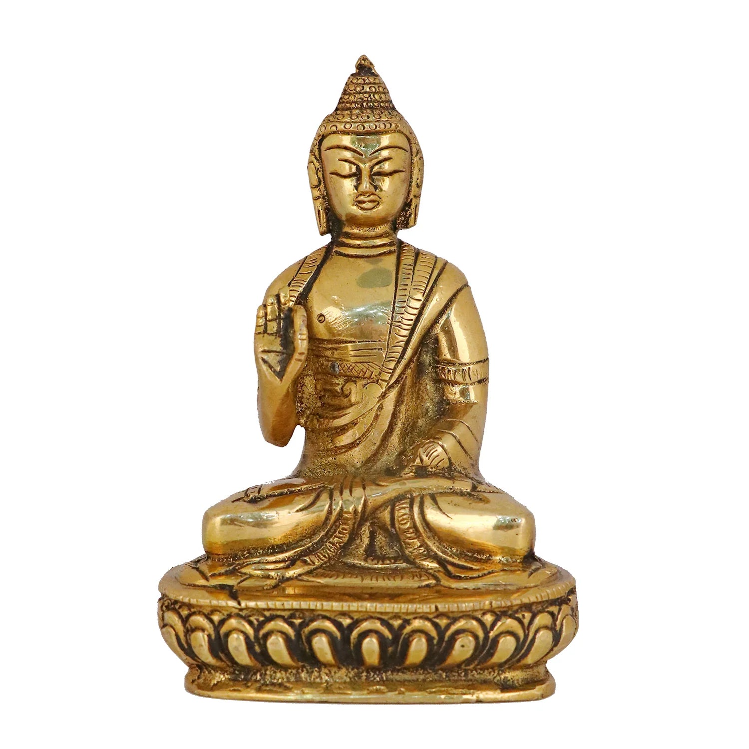 Brass Buddha Idol