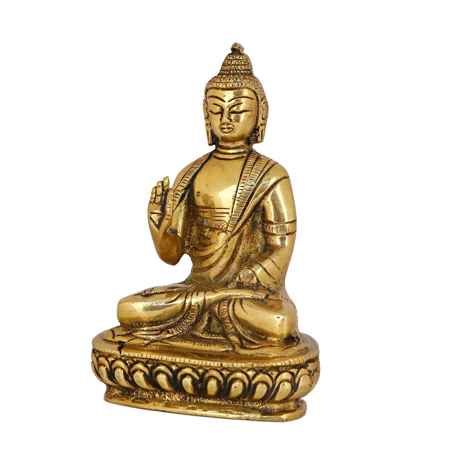 Brass Buddha Idol